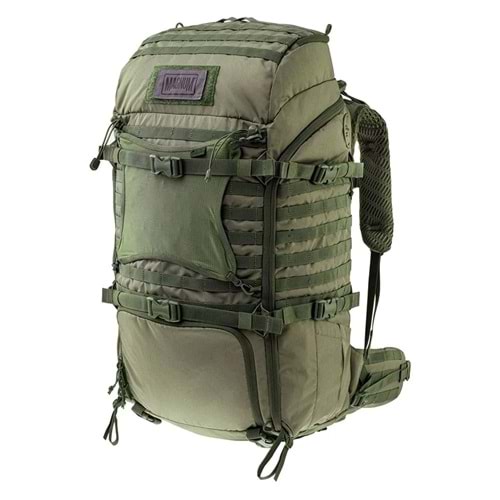 MAGNUM MULTITASK CORDURA 85L SIRT ÇANTASI COMBAT GREEN