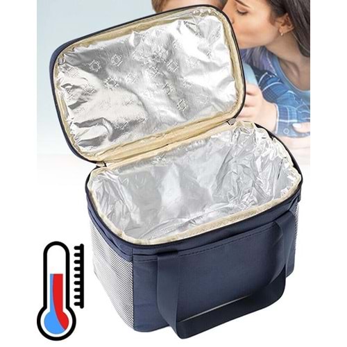 Termal Çanta 7 Liters black/brown/blue CB-311
