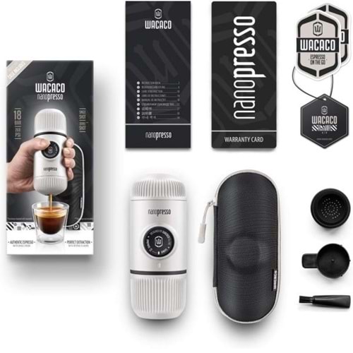 Wacaco Nanopresso Chill White + Hard Case