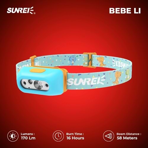 SUNREİ BEBE-Lİ KAFA LAMBASI