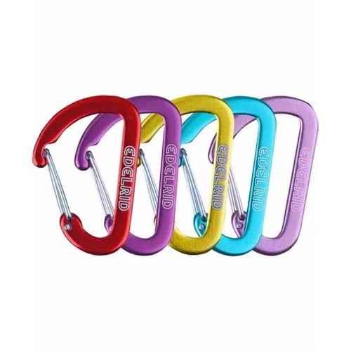 Edelrid Micro 0 Assorted Colours Karabina