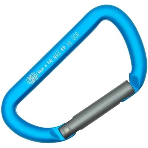 Mini D Straight Cyan/Grey Karabina