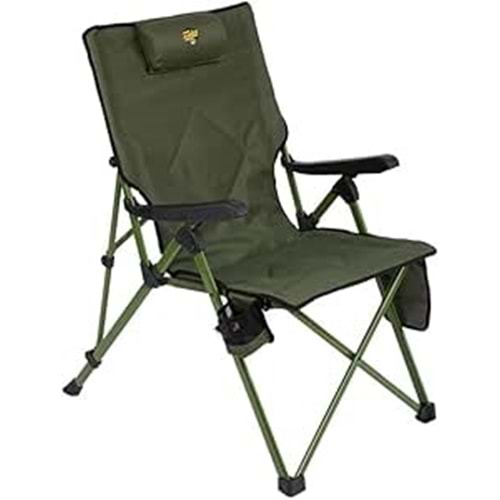 Funky Comfort Sırtı Ayarlanabilen Kamp Sandaly yeşil