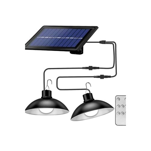 Solar Kablolu İkili Aplik