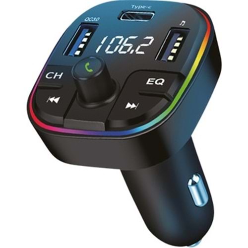 FM Modulator Araç Şarjer MDL-14