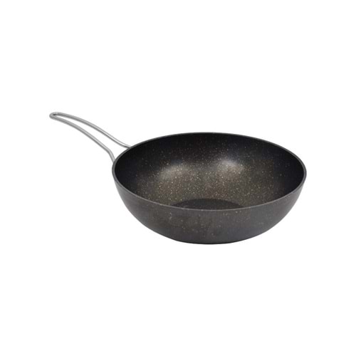 Nurgaz Granit Döküm Wok Tava 28 cm