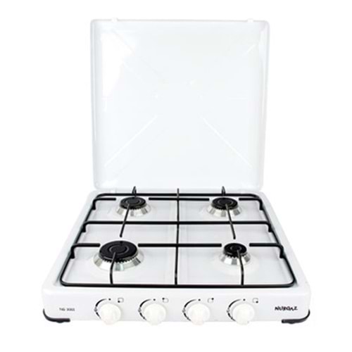 Nurgaz Set Üstü Dörtlü Ocak Gazlı