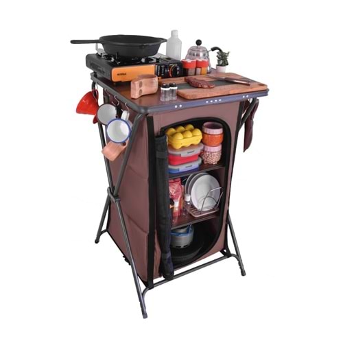 Nurgaz Campout Tek Kapılı Kamp Mutfağı