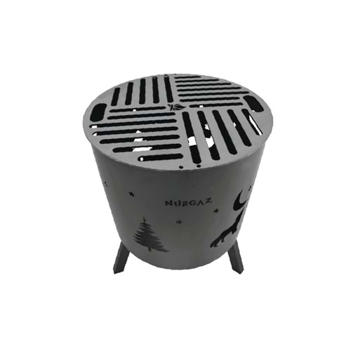 Nurgaz Orman Şöminesi Izgaralı