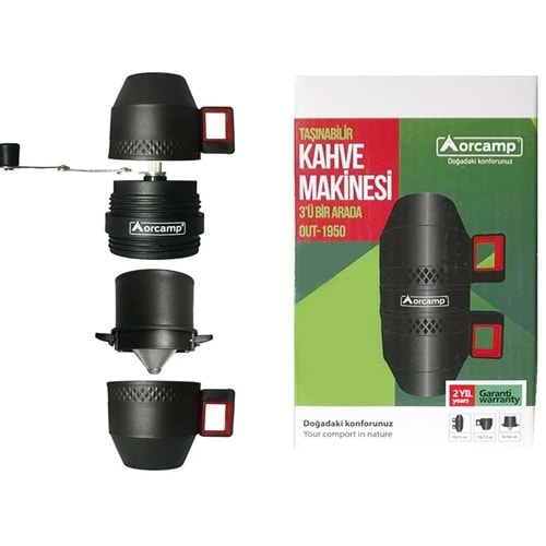 Orcamp Taşınabilir Kahve Makinesi