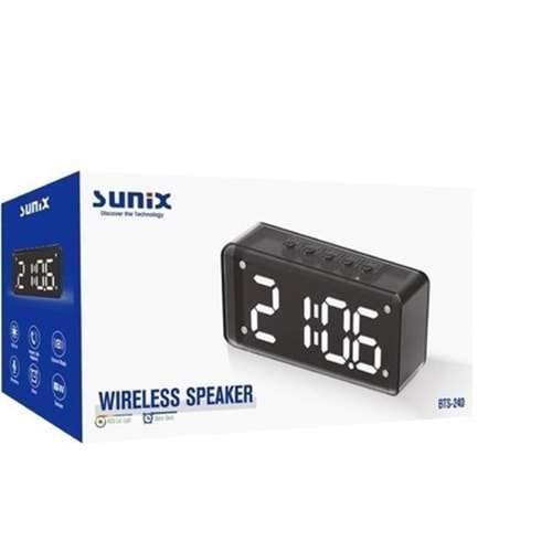 Sunix BTS240 Hoparlörlü Saat