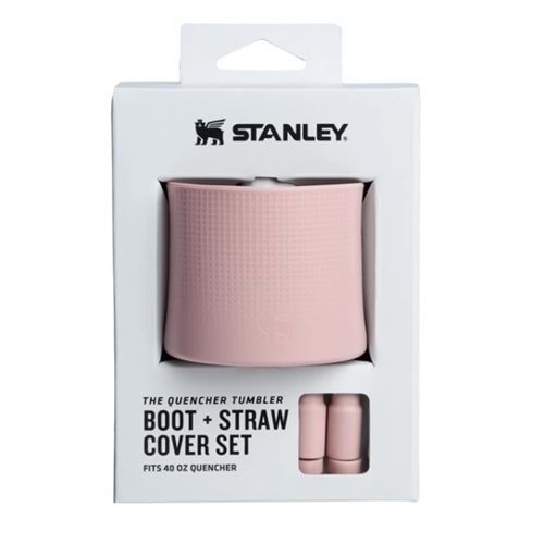 Stanley Quencher altlık 40 oz siyah Boot+Straw cover set