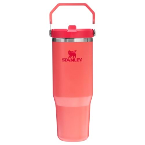 Stanley Flip Straw 30 Oz Hot Coral