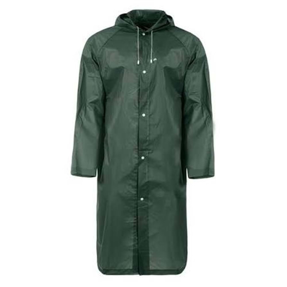 Martes Yoshio Raincoat haki M Yağmurluk Unisex