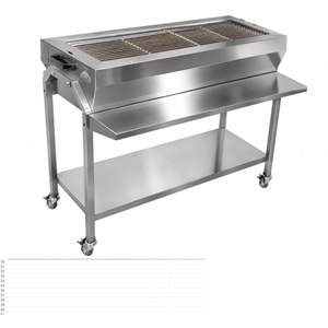 TEKERLEKLİ MANGAL MOTORSUZ EB-W12-B