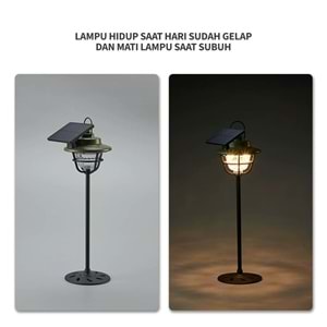 SUNREİ S10 solar Kamp lambası