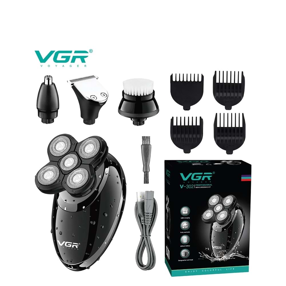 VGR V-302 4in1 Tıraş Makinesi